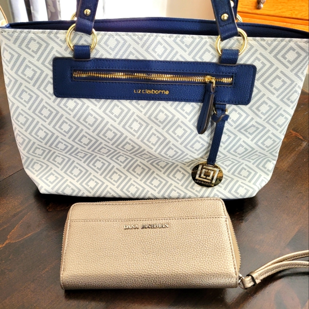 Liz Claiborne purse and Dana Buchnan wallet